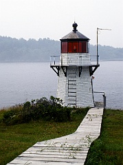Wooden Walkway to Squirrel Point Light Tower
